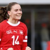 Cap sur l'Allemagne pour Smilla Vallotto. KEYSTONE/BRYNJAR GUNNARSSON